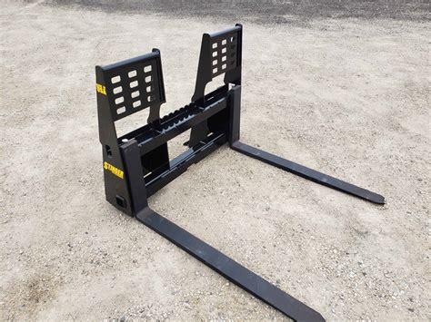 skid steer attachments pallet forks|aftermarket skid steer forks.